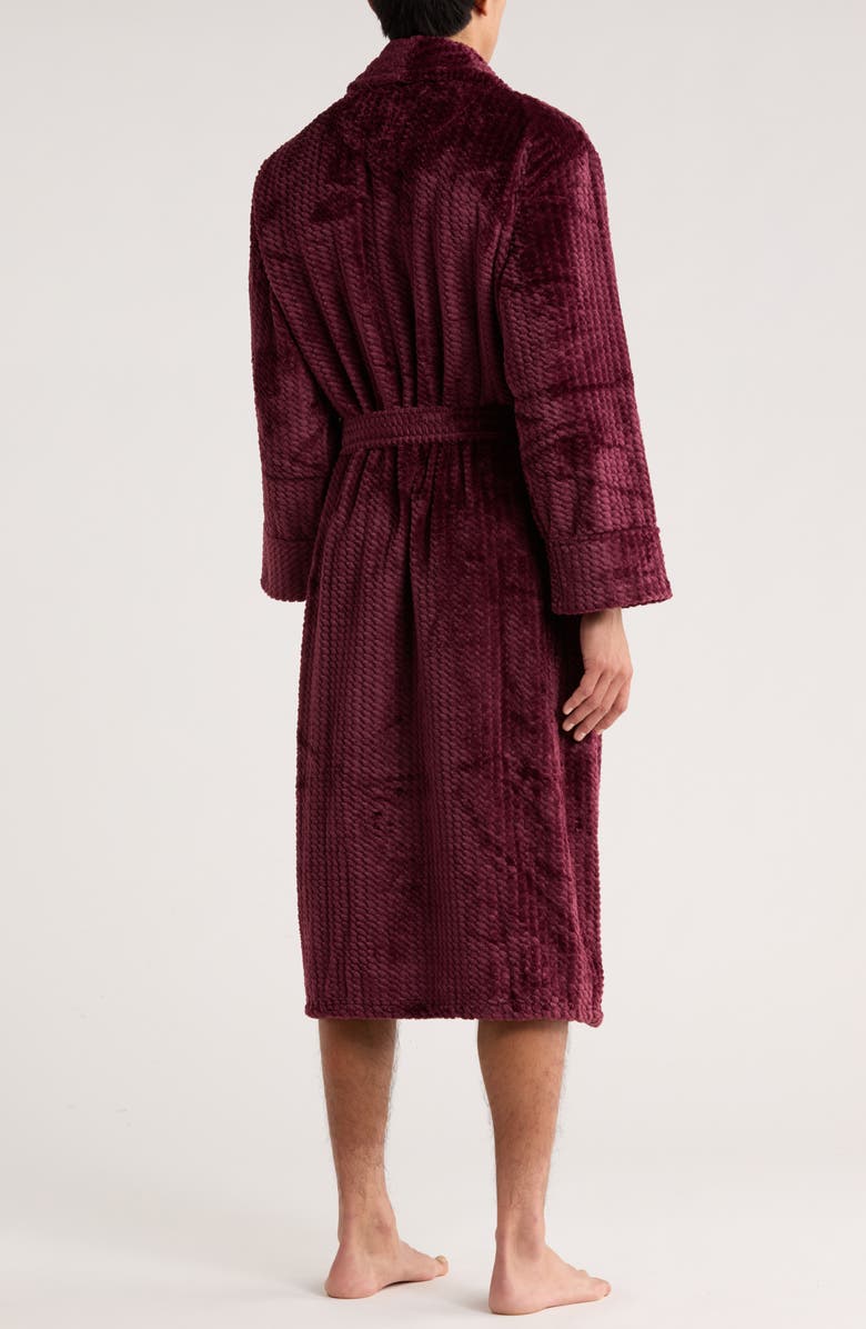 Daniel Buchler Shinny Mosaic Robe, Alternate, color, Wine
