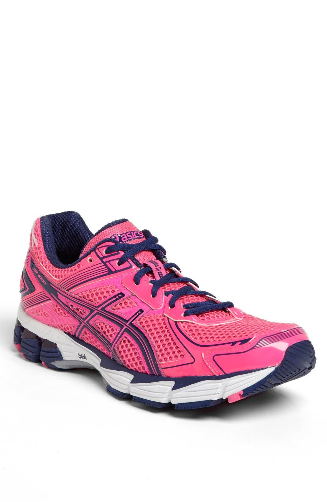 'GT 1000 PR 2' Running Shoe, Main, color, HOT PINK/ BLUE DEPTHS/ PINK