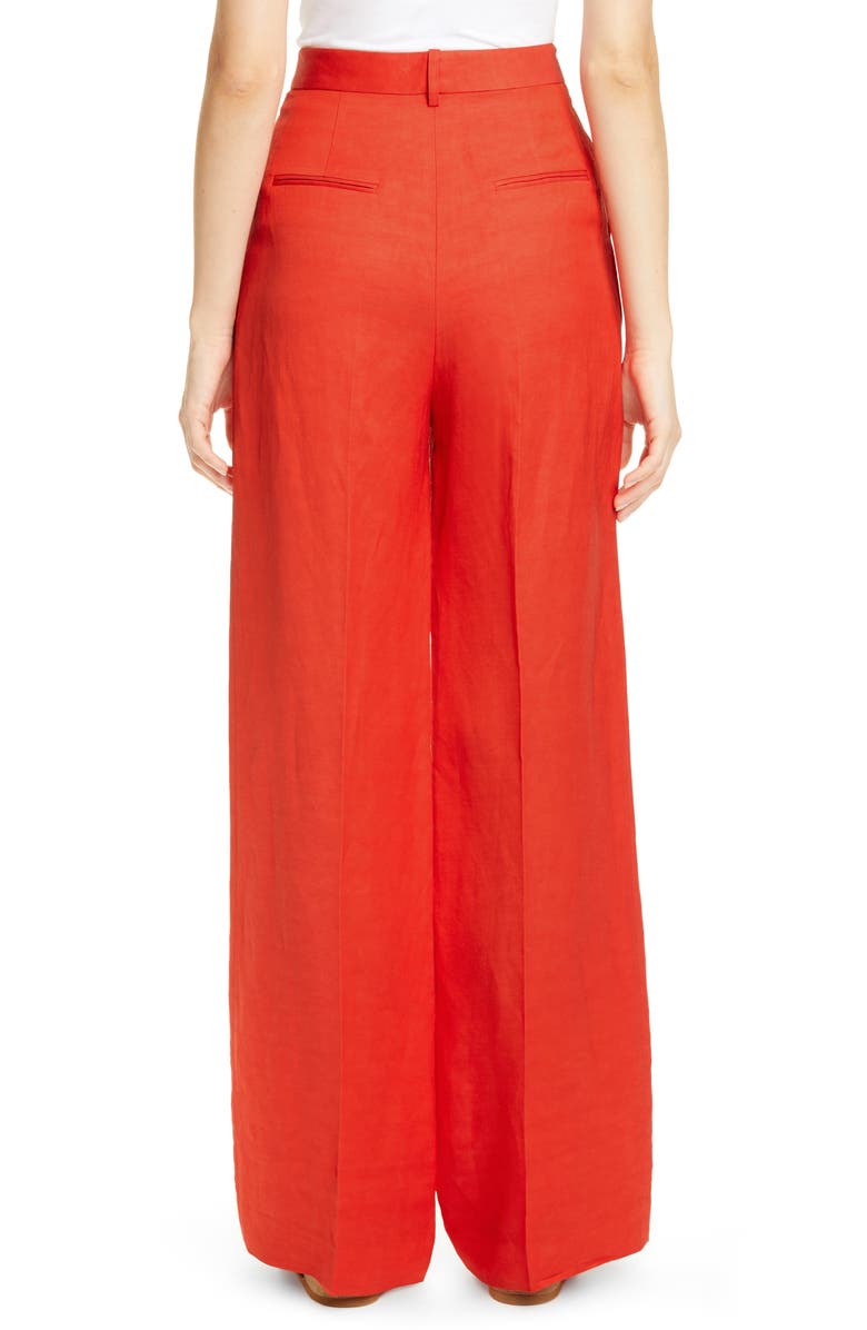 PARTOW Jimson Linen & Cotton Wide Leg Pants, Alternate, color,