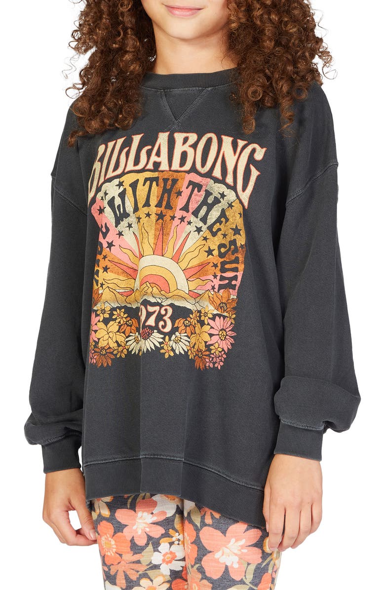 Billabong Kids' Making Waves Sweatshirt, Main, color, 