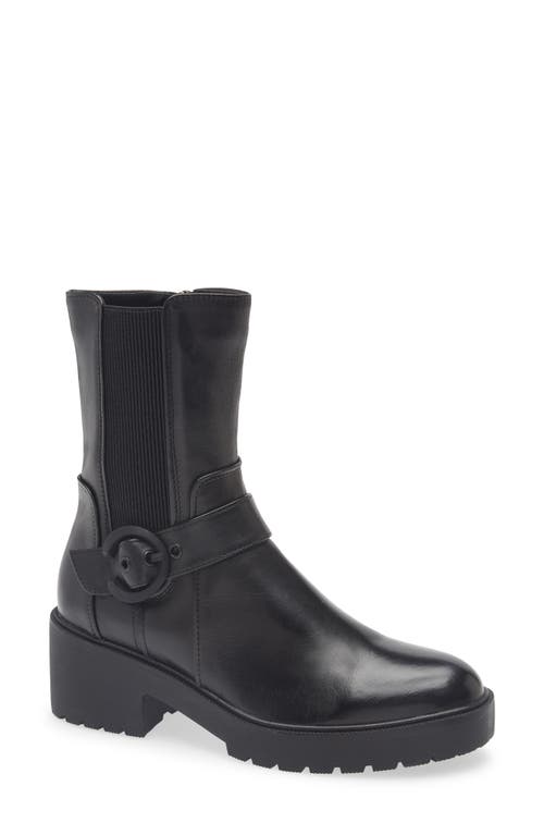 Regarde Le Ciel Paloma Lug Sole Bootie In Black