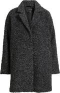 Eileen Fisher Alpaca & Wool Blend Faux Shearling Coat