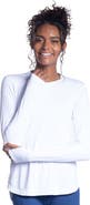BloqUV Women's Scallop Top Relaxed