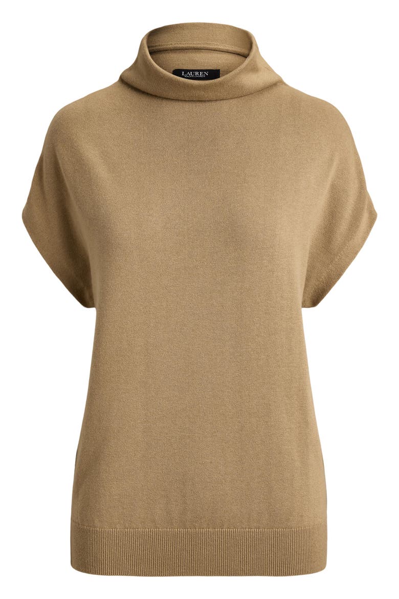 Mock Neck Sweater, Alternate, color, CAMEL BEIGE