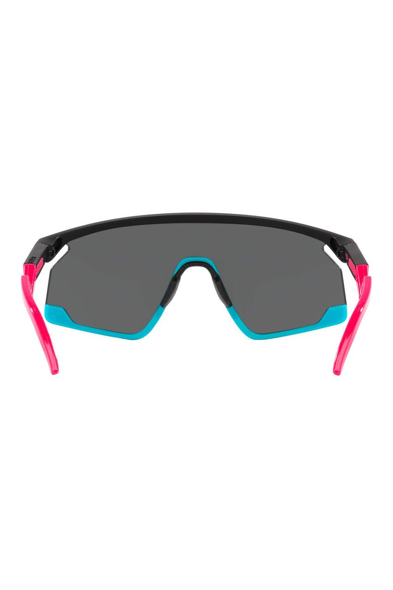 BXTR 39mm Prizm™ Wrap Shield Sunglasses, Alternate, color, BLACK