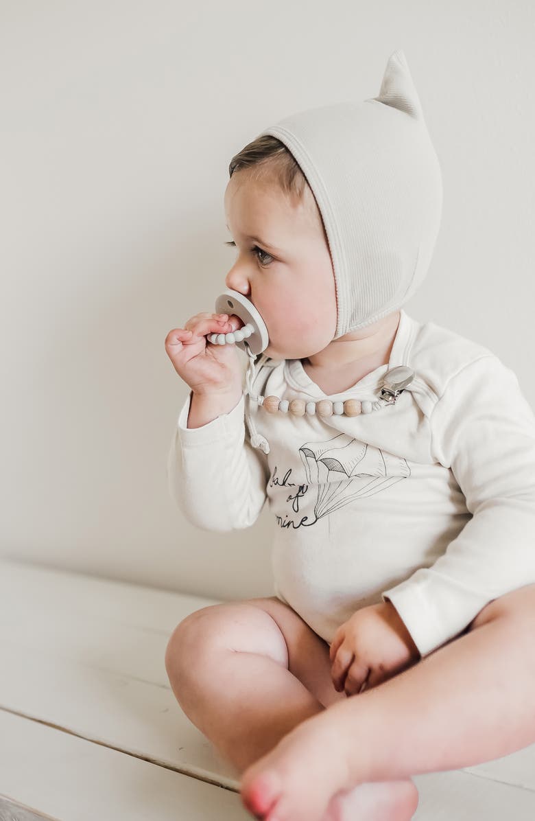 Ryan & Rose Ruth Cutie Clip & 2-in-1 Cutie PAT Round Stage 1 Pacifier Set, Alternate, color, 