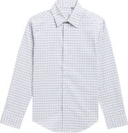 Calvin Klein Kids' Plaid Stretch Button-Up Shirt