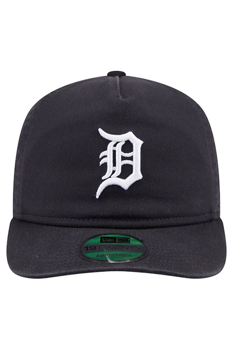 Men's New Era  Navy Detroit Tigers Team 19TWENTY Adjustable Hat, Alternate, color, Navy