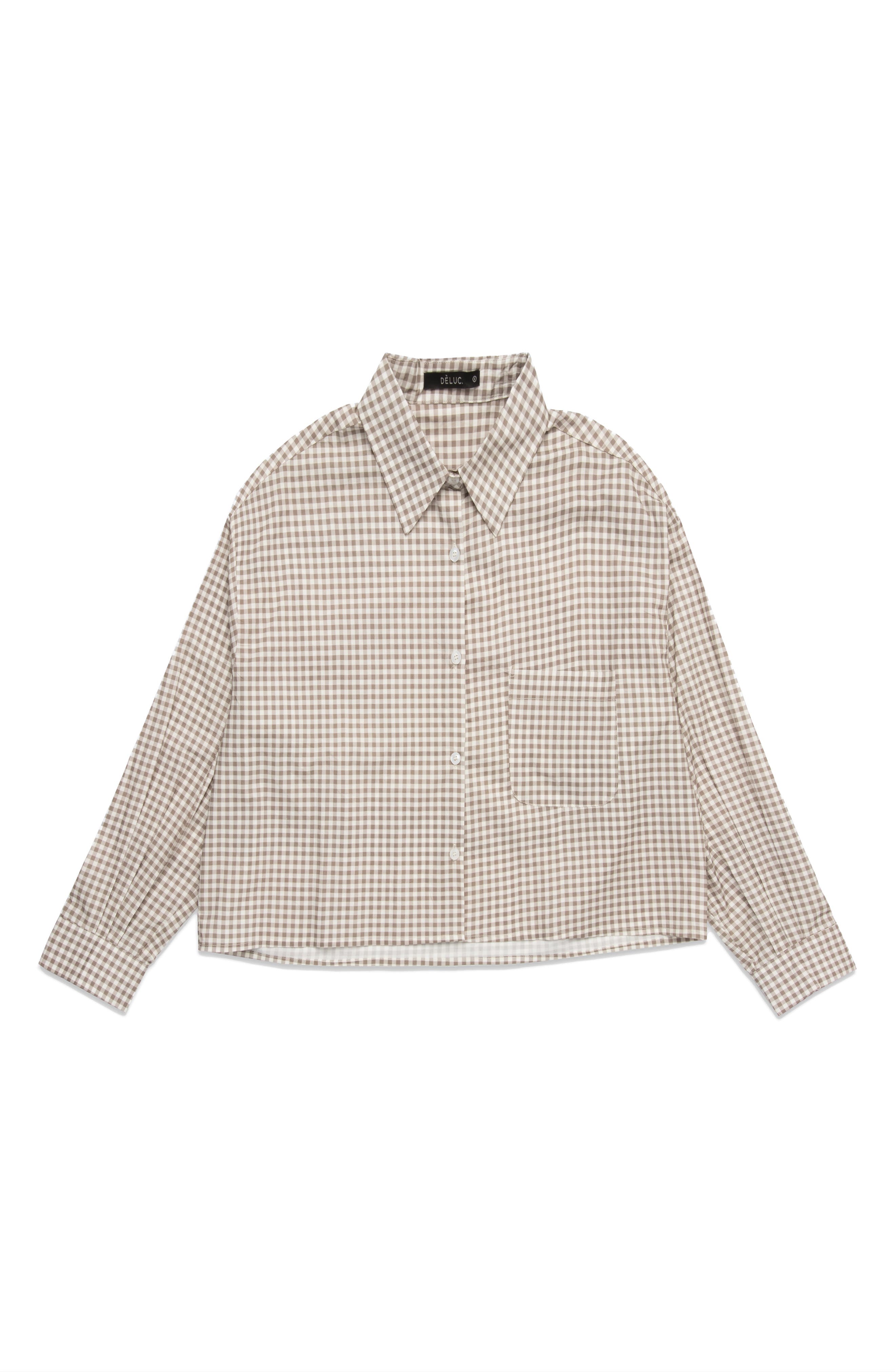 Lance Check Print Cotton Poplin Shirt