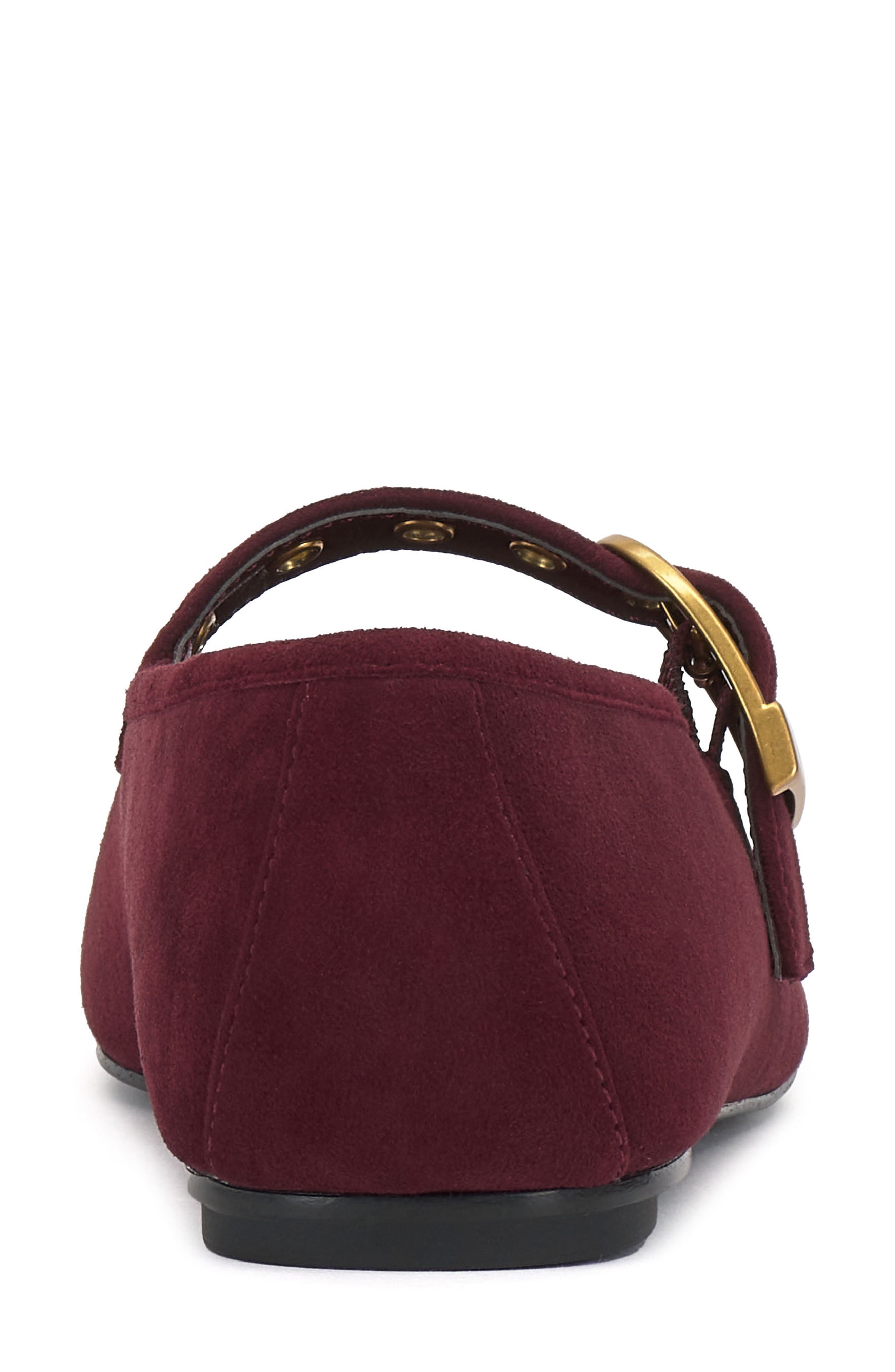Vinica Square Toe Mary Jane Flat, Alternate, color, PETIT SIRAH