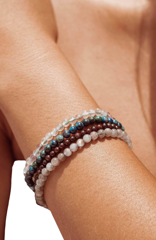 Tiny Rituals Capricorn Bracelet Set In Multi