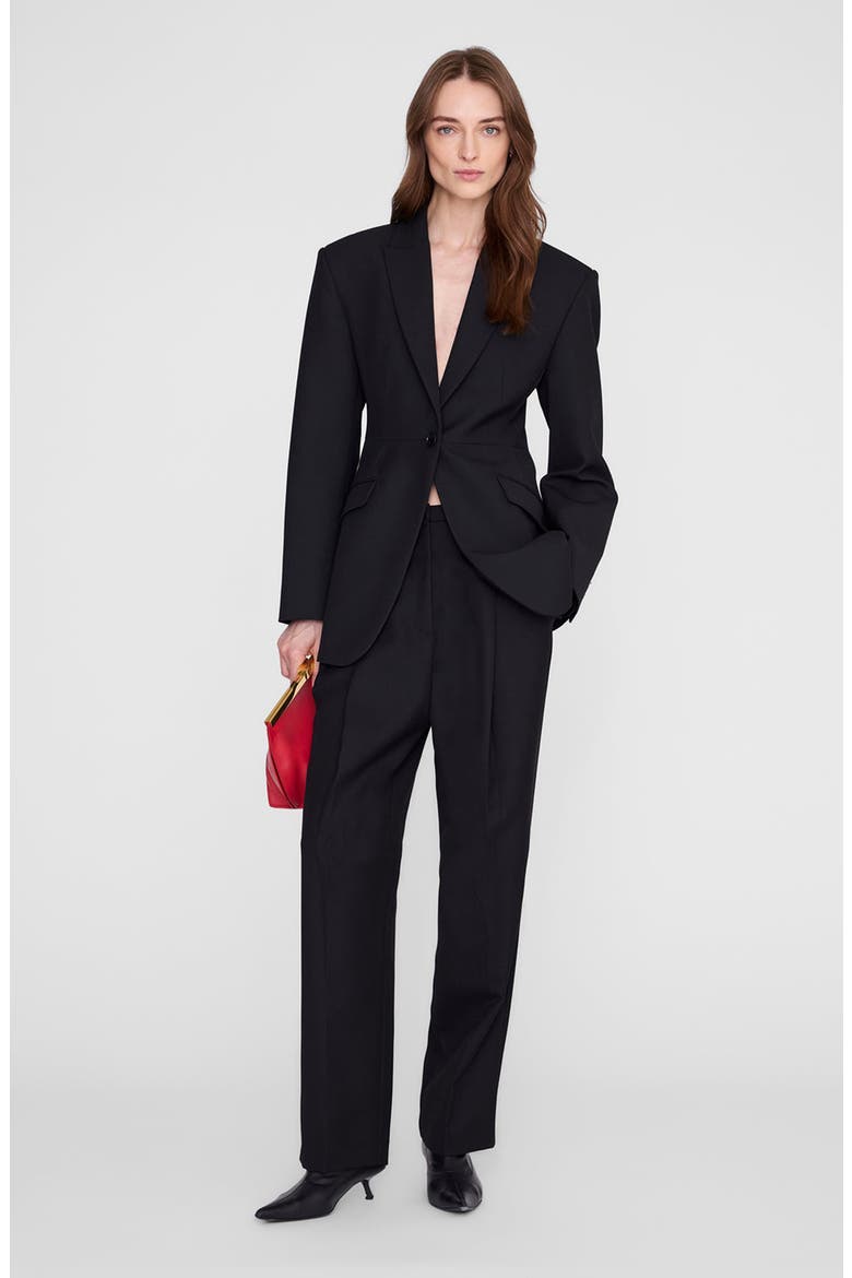 Elga Blazer, Main, color, Black