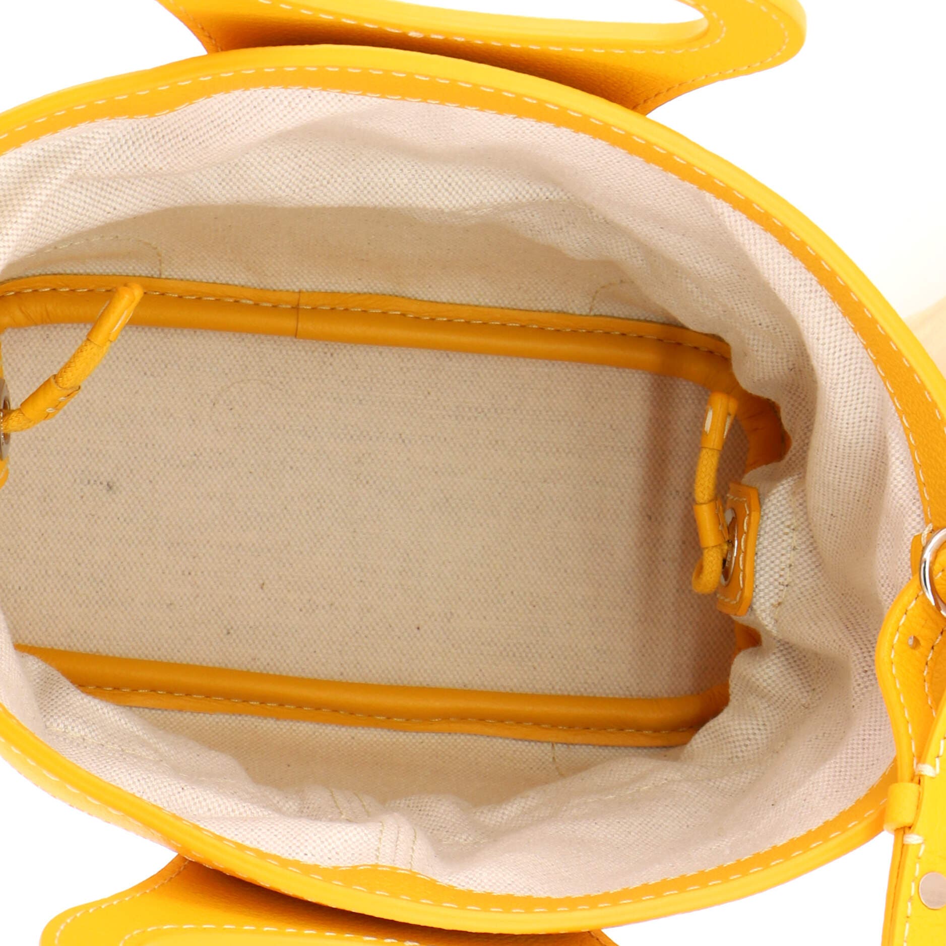 Beluga Bag Coated Canvas Mini, Alternate, color, Yellow