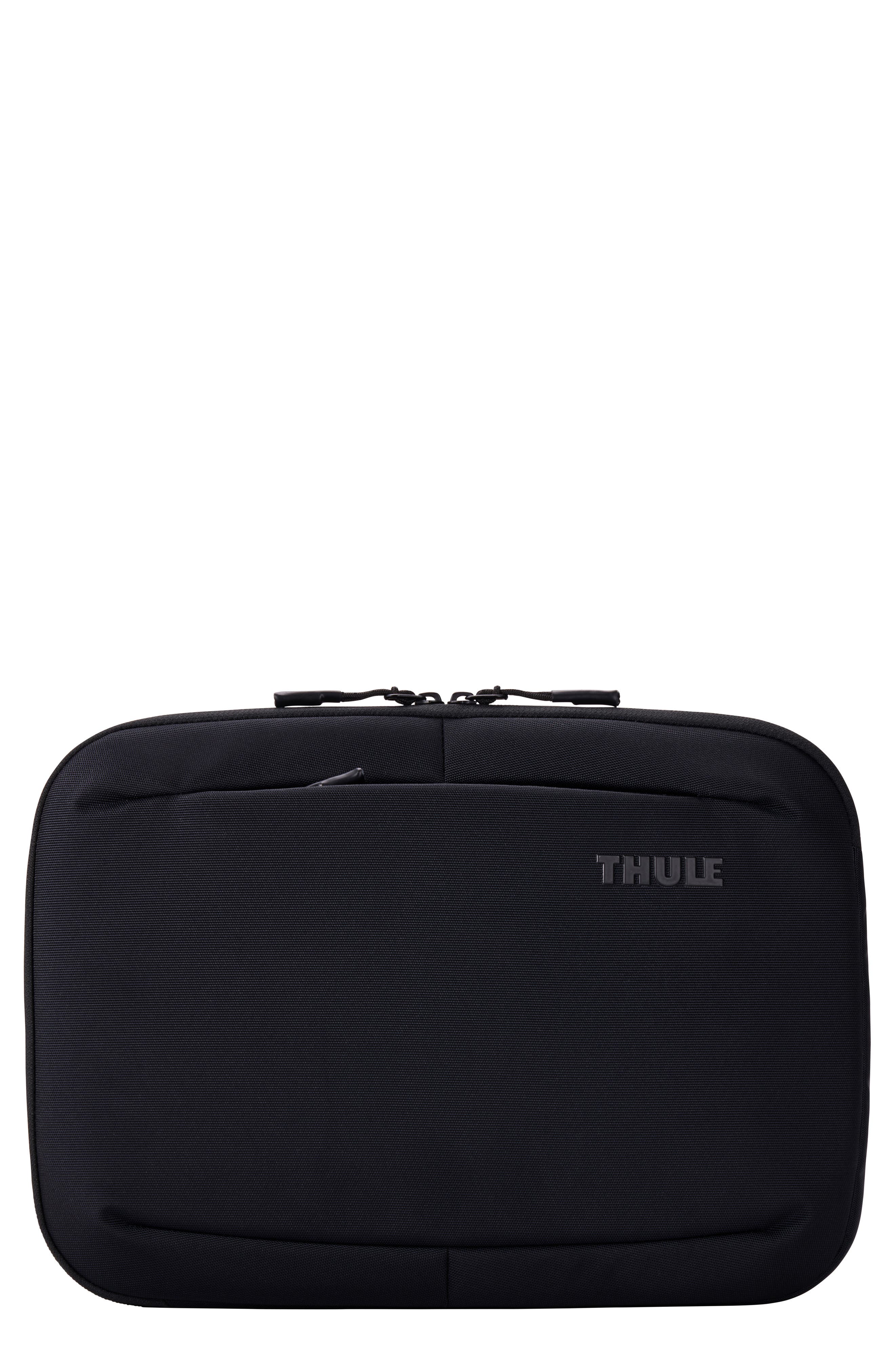 Thule Subterra Water-Resistant 2 Laptop Case, Main, color, Black