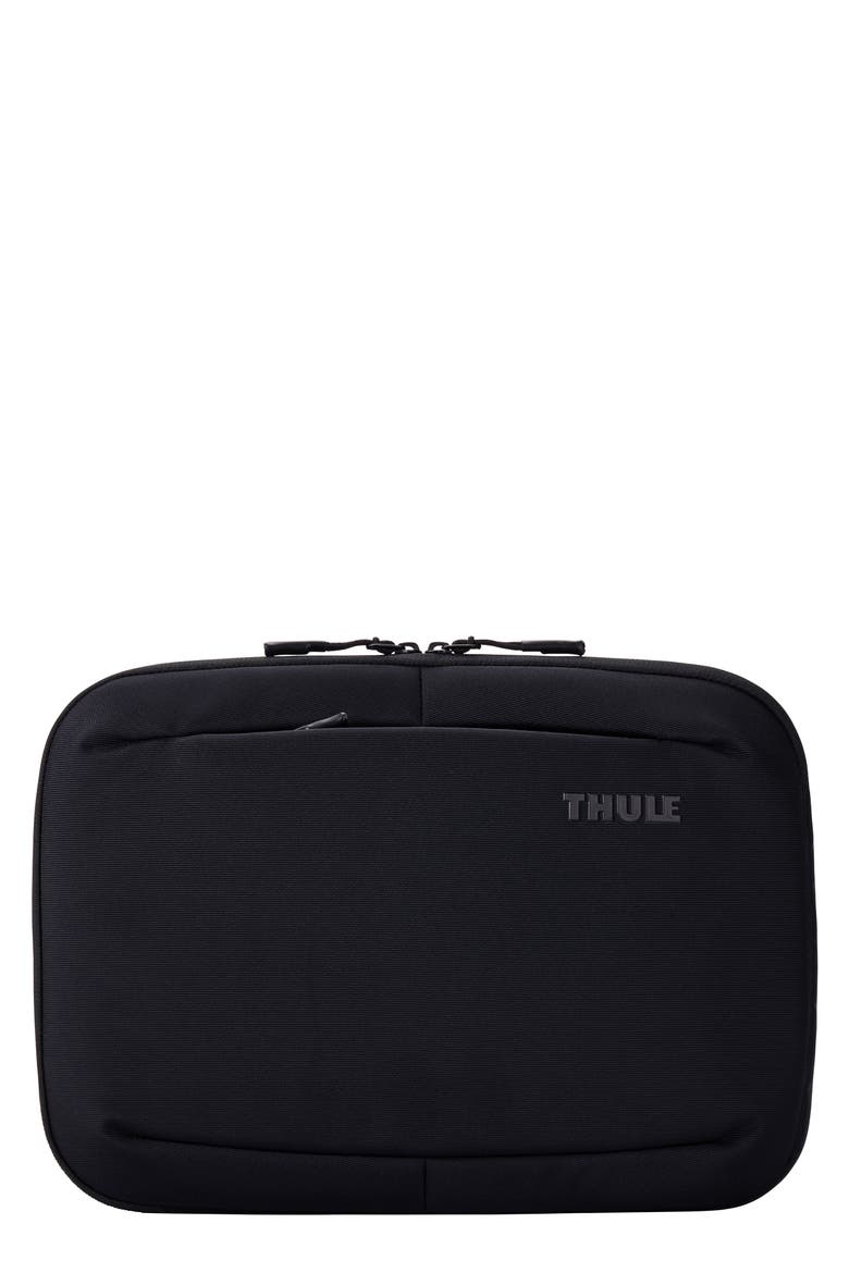 Subterra Water-Resistant 2 Laptop Case, Main, color, BLACK