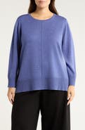 Eileen Fisher Crewneck Wool Sweater