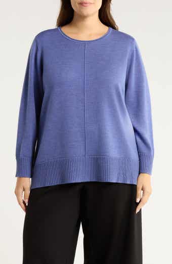 Eileen Fisher Crewneck Wool Sweater