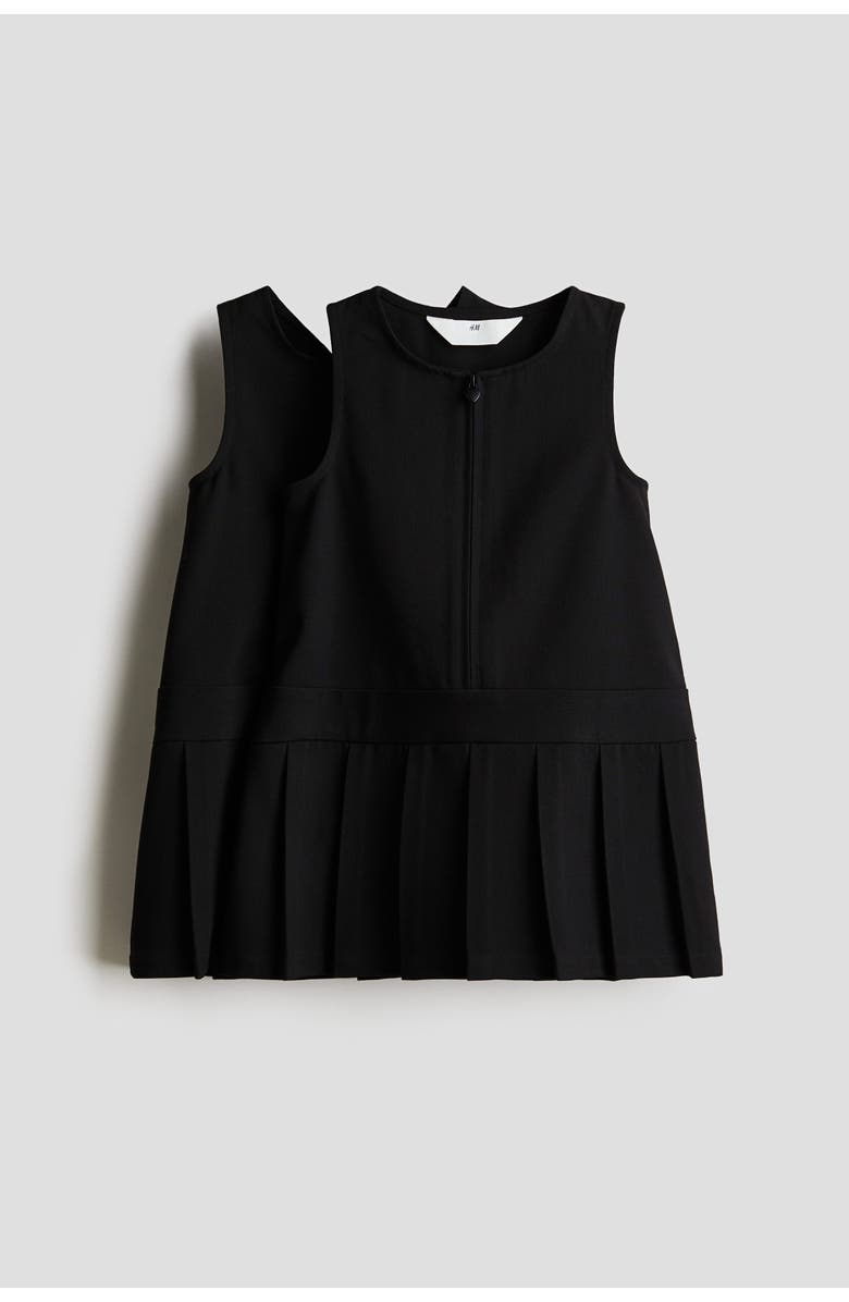 H&M 2-pack School Dresses, Main, color, 