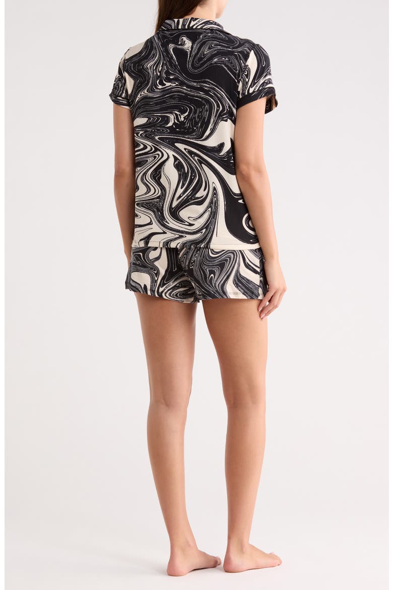 Dixie Short Pajamas, Alternate, color, THALASSA MARBLE