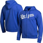 Champion Men's Champion Los Angeles Dodgers Royal All-Star Wordmark Full-Zip Hoodie