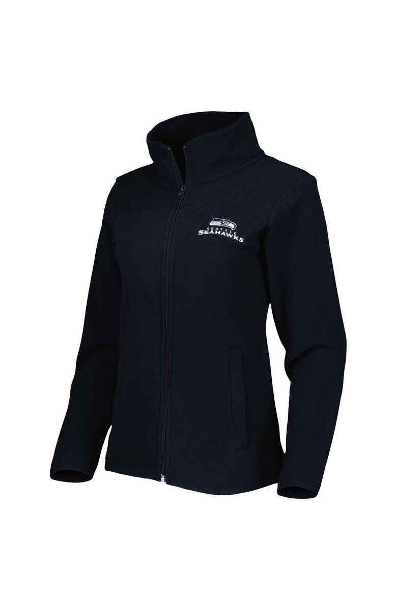 DUNBROOKE Women's Dunbrooke College Navy Seattle Seahawks Hayden Polar Full-Zip Jacket, Alternate, color, 