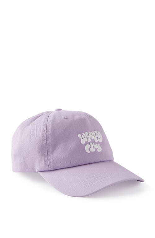 Cotton On Body Active Graphic Cap In Pastel Lilac  Coconut Milk
