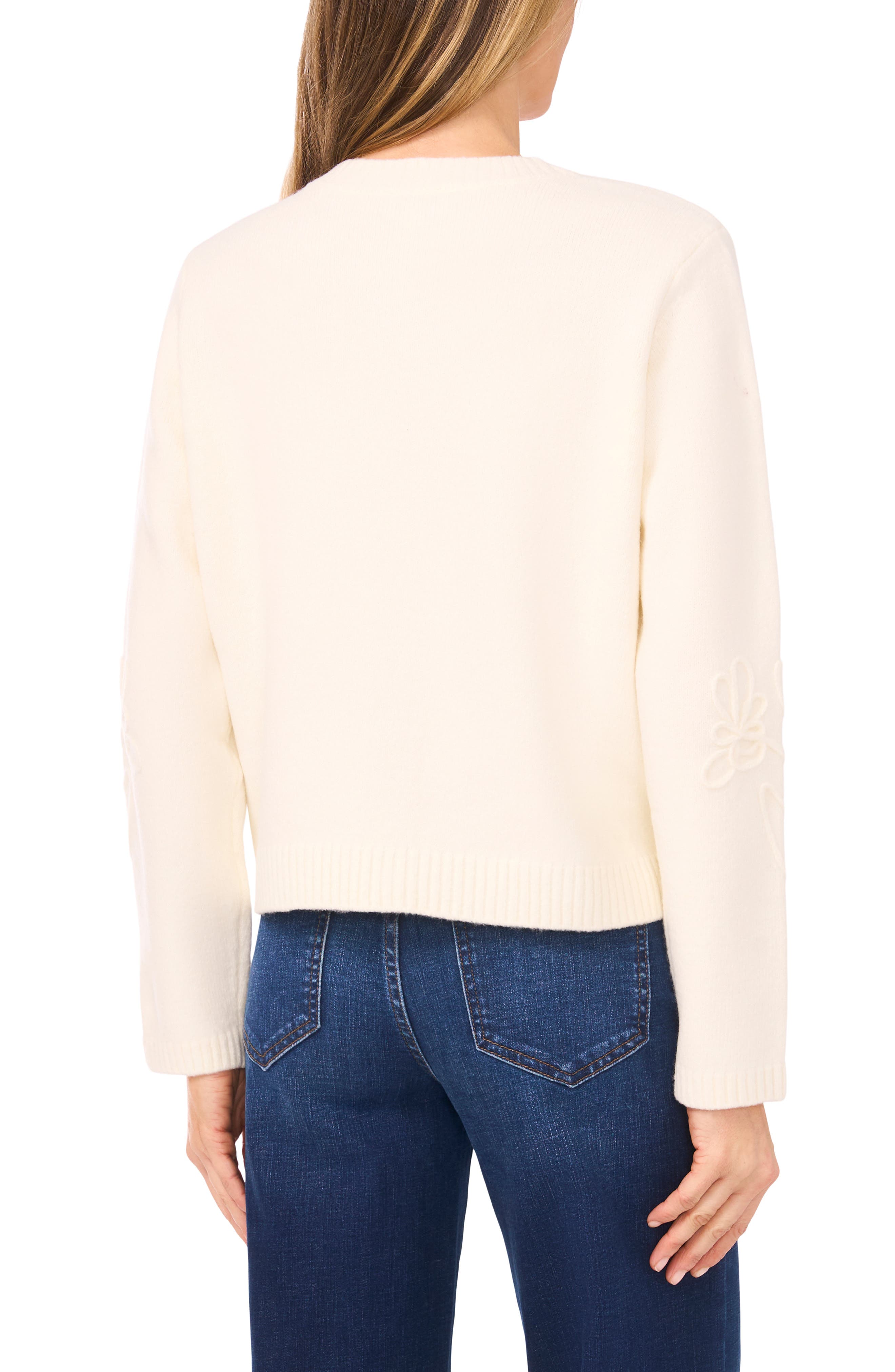 Floral Soutache Cardigan - image 2