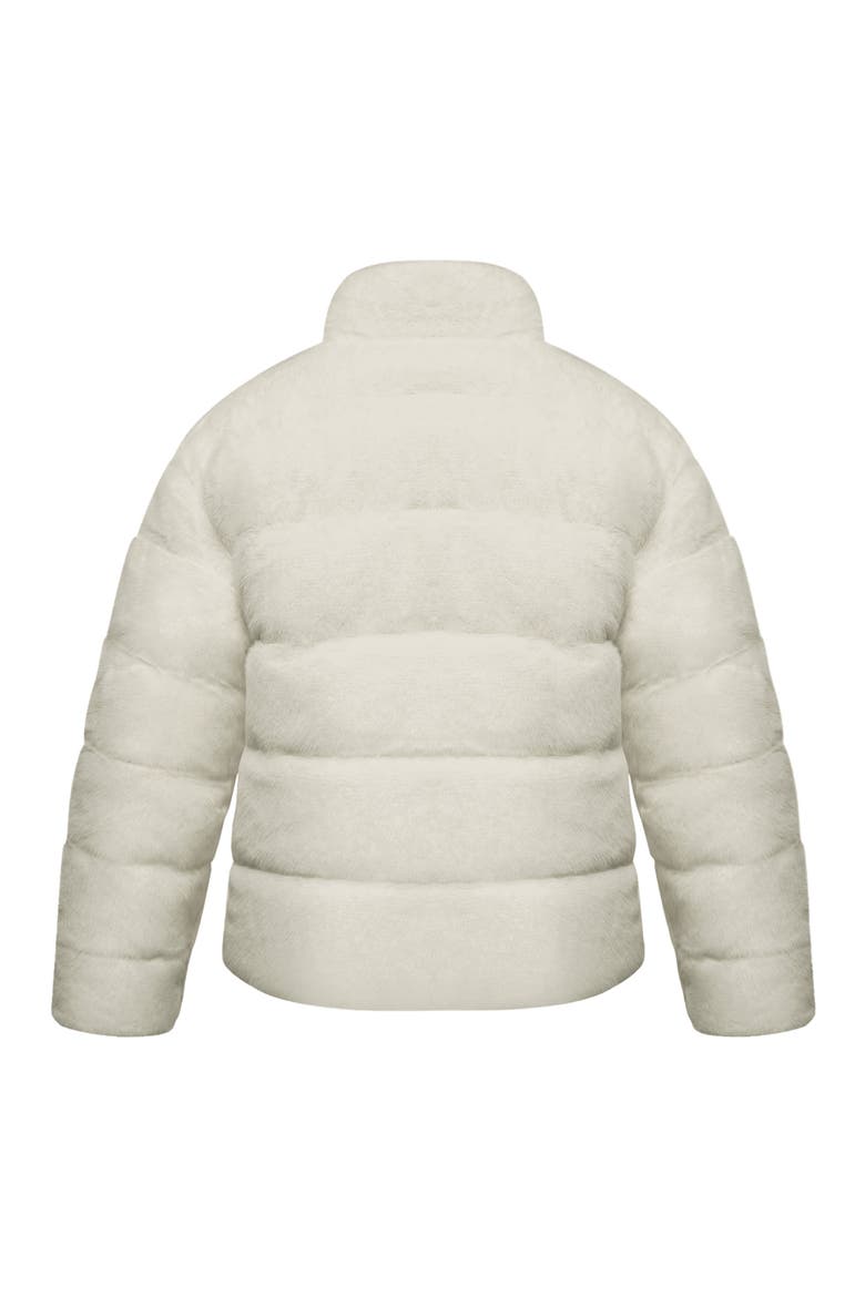 Kids' Snow Angel Puffer Jacket, Alternate, color, Ivory
