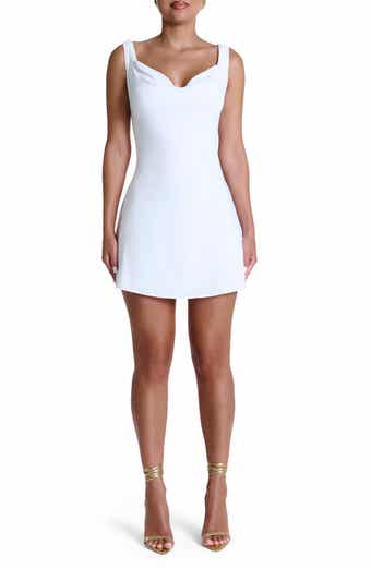 Naked Wardrobe Smooth Stretch Jersey Minidress