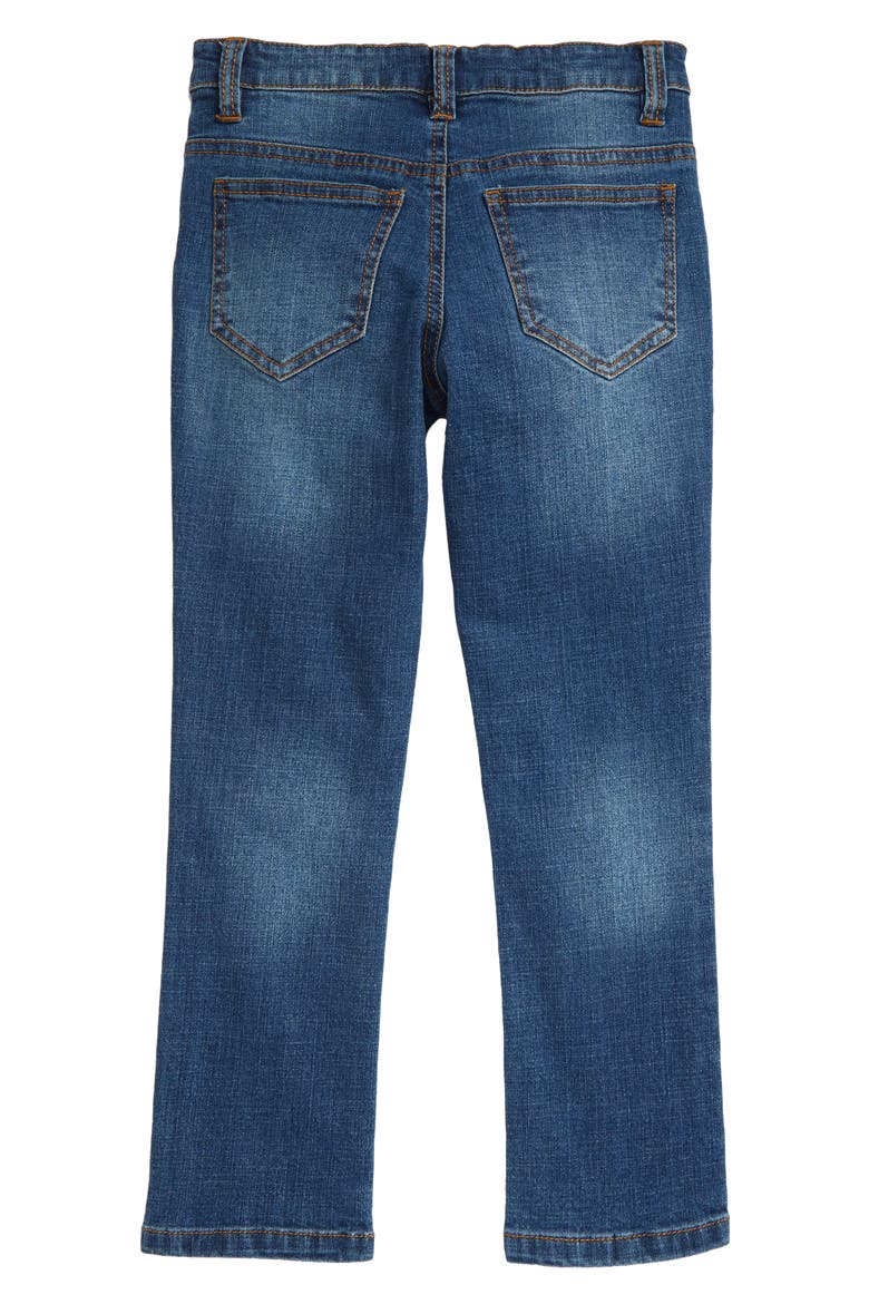 Kids' Stretch Straight Leg Jeans, Alternate, color, BLUE