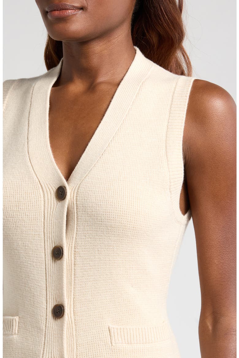 Audra Sweater Vest, Alternate, color, SOFT DOVE
