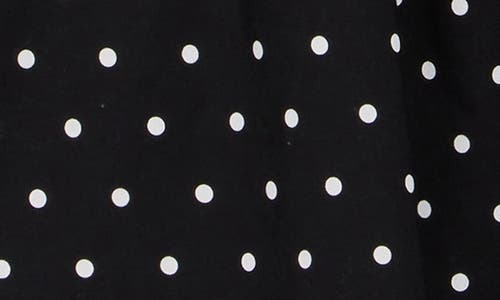 Abound Floral Babydoll Dress In Black- White Olivia Dot
