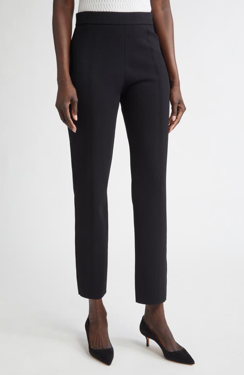 St John St. John Collection Knit Ankle Pants In Black