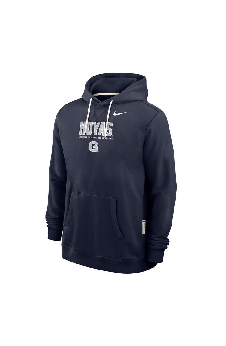 Nike Men's Nike Navy Georgetown Hoyas 2025 Sideline Dri-FIT Hoodie, Alternate, color, 