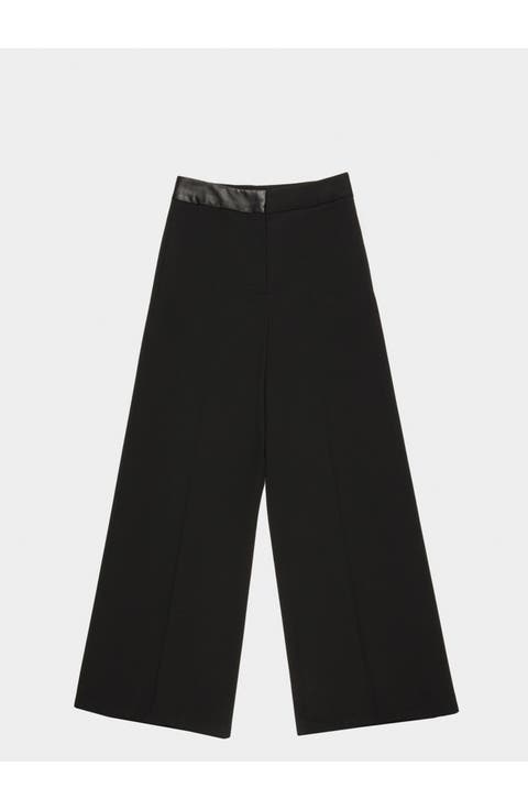 Trousers In Wool Blend