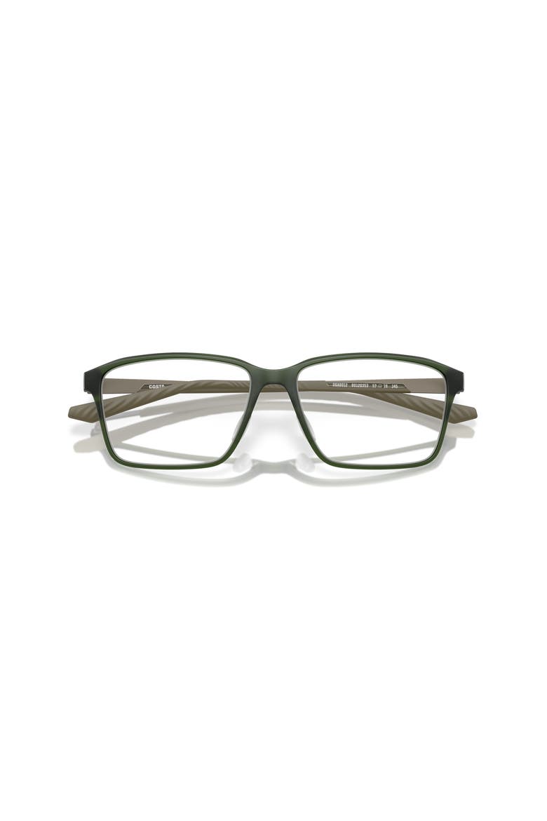 55mm Rectangle optical glasses, Alternate, color, Green