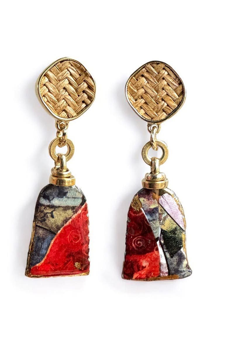 The Muse Earrings, Main, color, Multicolor