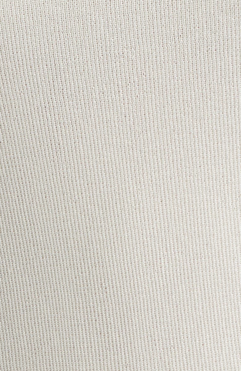 Anne Klein Scallop Trim Sleeveless Sweater, Alternate, color, White Dove