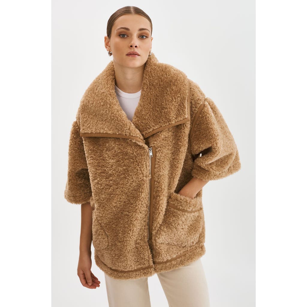 Lamarque Ohanna | Faux Fur Coat In Brown