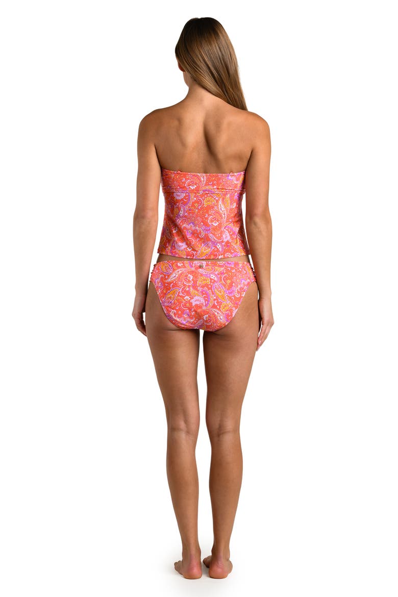 Paisley Daze Crop Tankini Top, Alternate, color, ORANGE MULTI