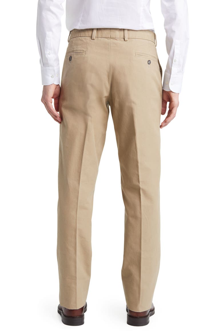 Charleston Flat Front Khakis, Alternate, color, KHAKI