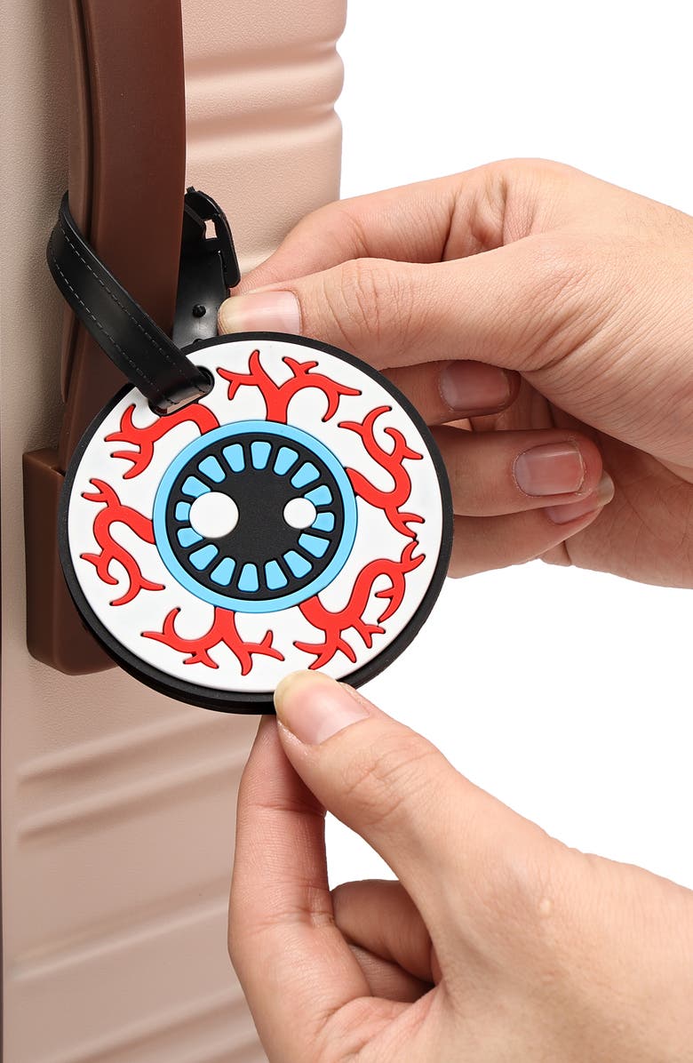 Von Dutch Vision 2-Piece Suitcase ID Tag Set with Adjustable Straps, Alternate, color, Vision