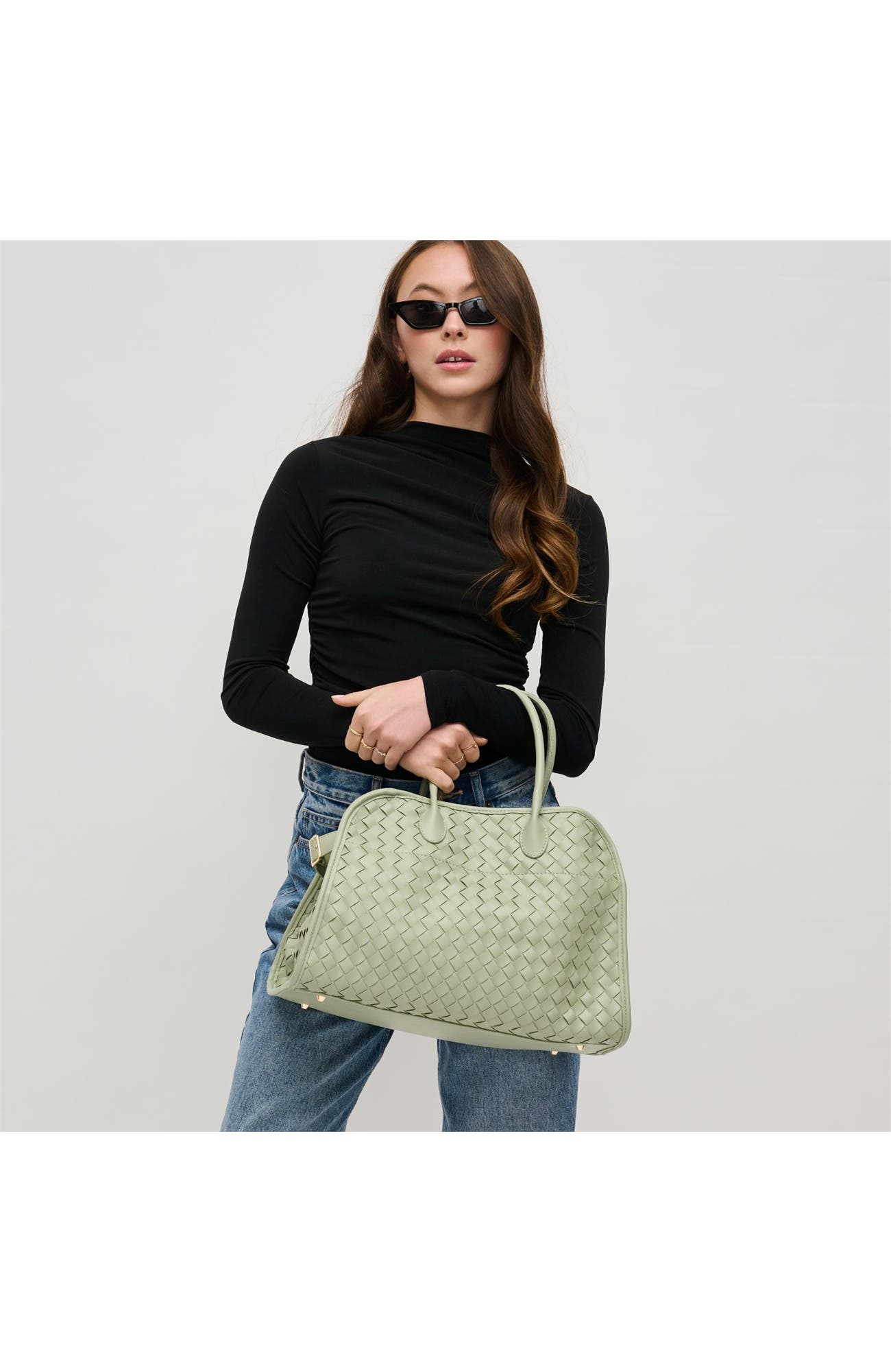 Rhonda Tote, Alternate, color, Sage