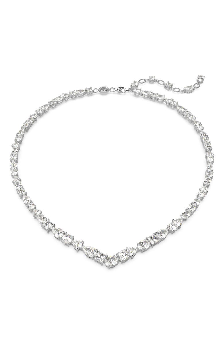 Swarovski Mesmera Crystal Necklace, Main, color, 