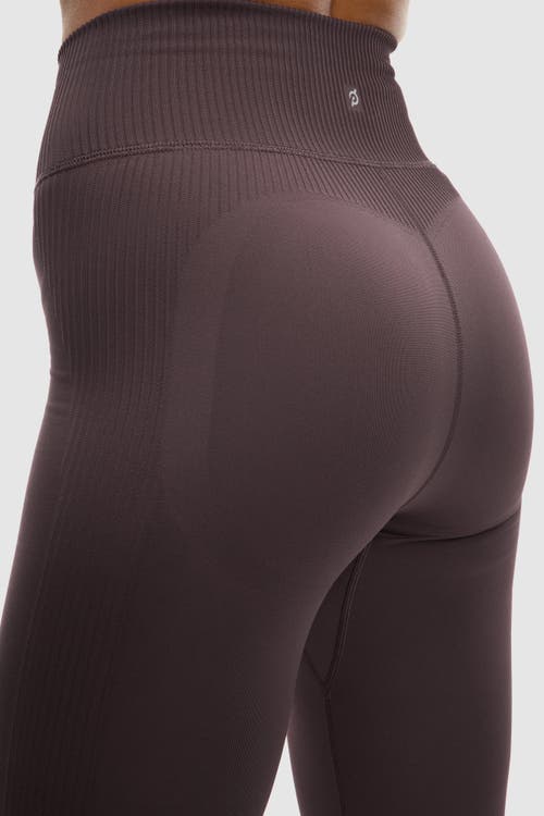 Peloton Seamless High Rise Legging In Raisin