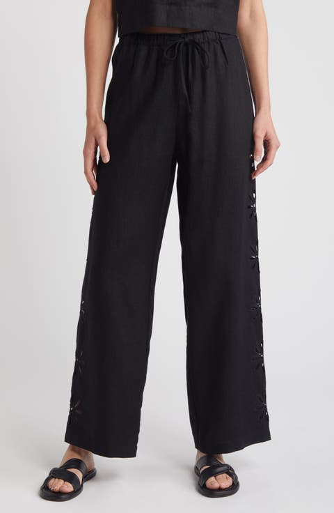 Emmie Linen Drawstring Pants