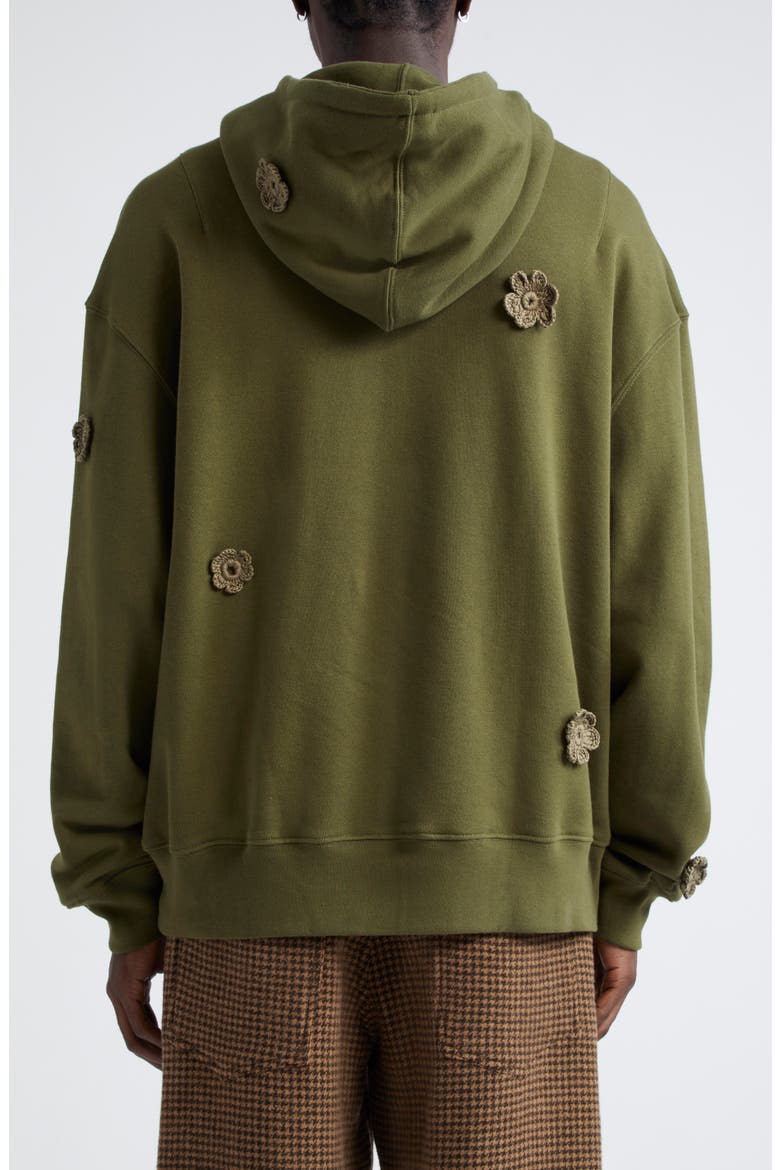 Daisie Gym Hoodie, Alternate, color, GREEN