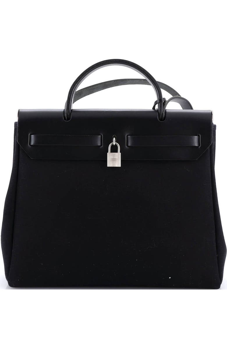 Pre-Owned Hermes Herbag Toile and Leather PM, Alternate, color,