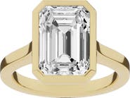 Jennifer Fisher 18K Gold Emerald Cut Lab Created Diamond Solitaire Ring - 6.0 ctw