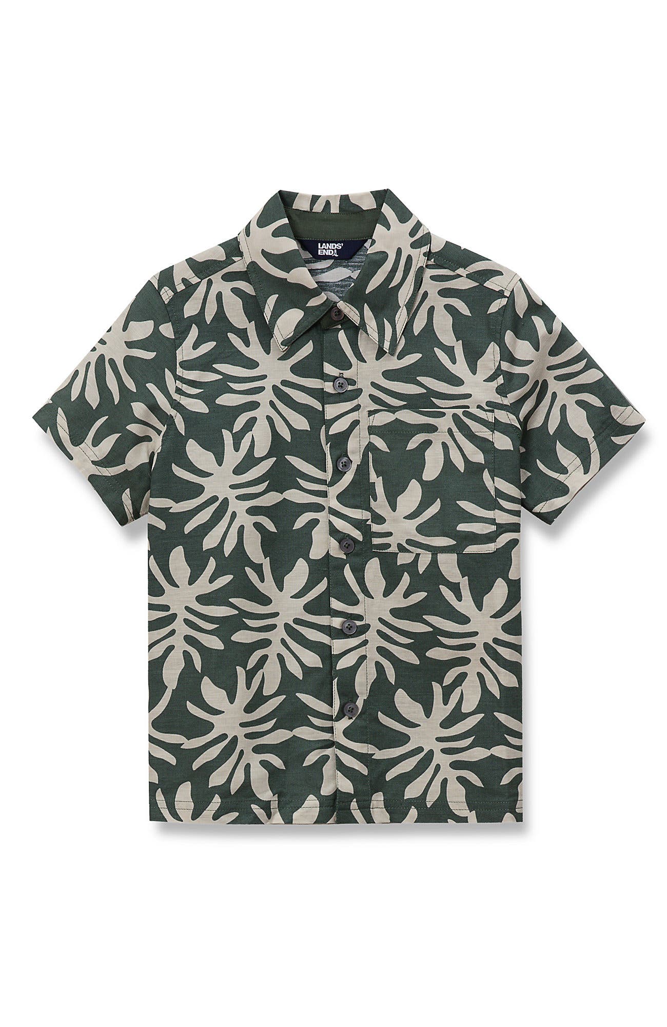 selected Tropical Leaf/Forest Green